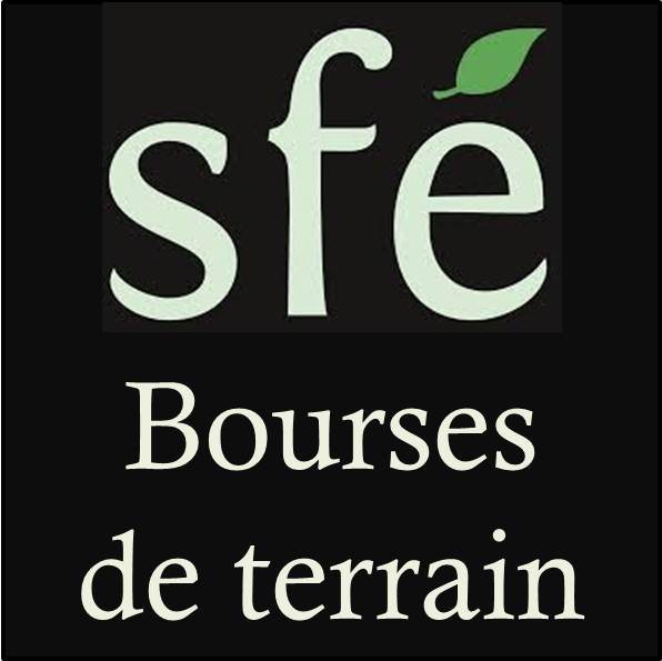 Bourses de terrain SFE 2015 – appel à candidatures