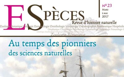 La SFE soutient la revue « Espèces »