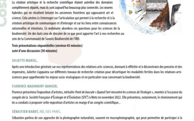 [GT Arts & Sciences] Webinaire 28/01, 12h-13h30 : Emmiellez-moi
