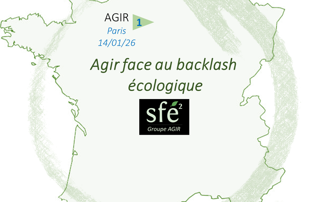 Événement: Agir face au backlash écologique – 14 janvier 2026